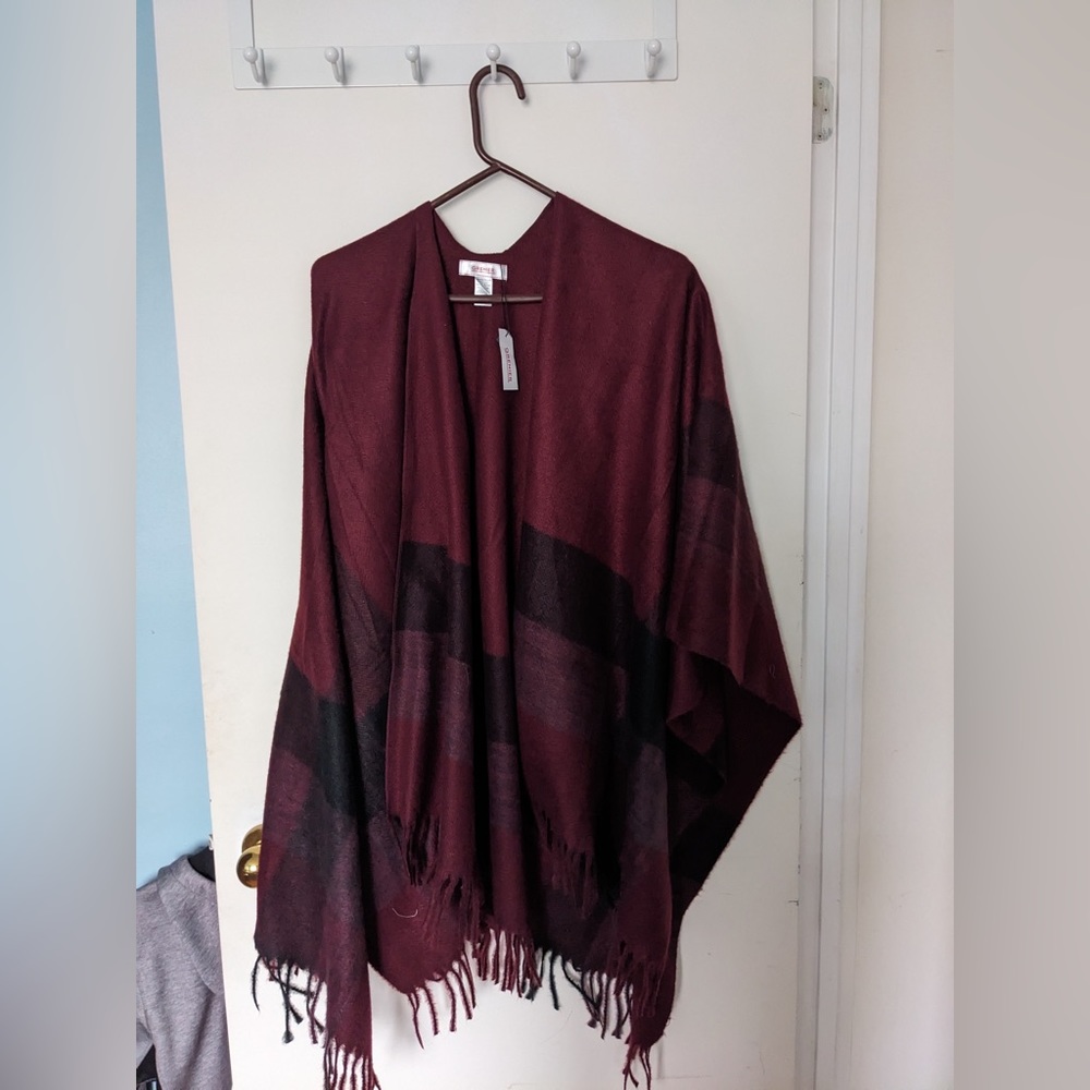 Grenier oversize scarf warp size os
